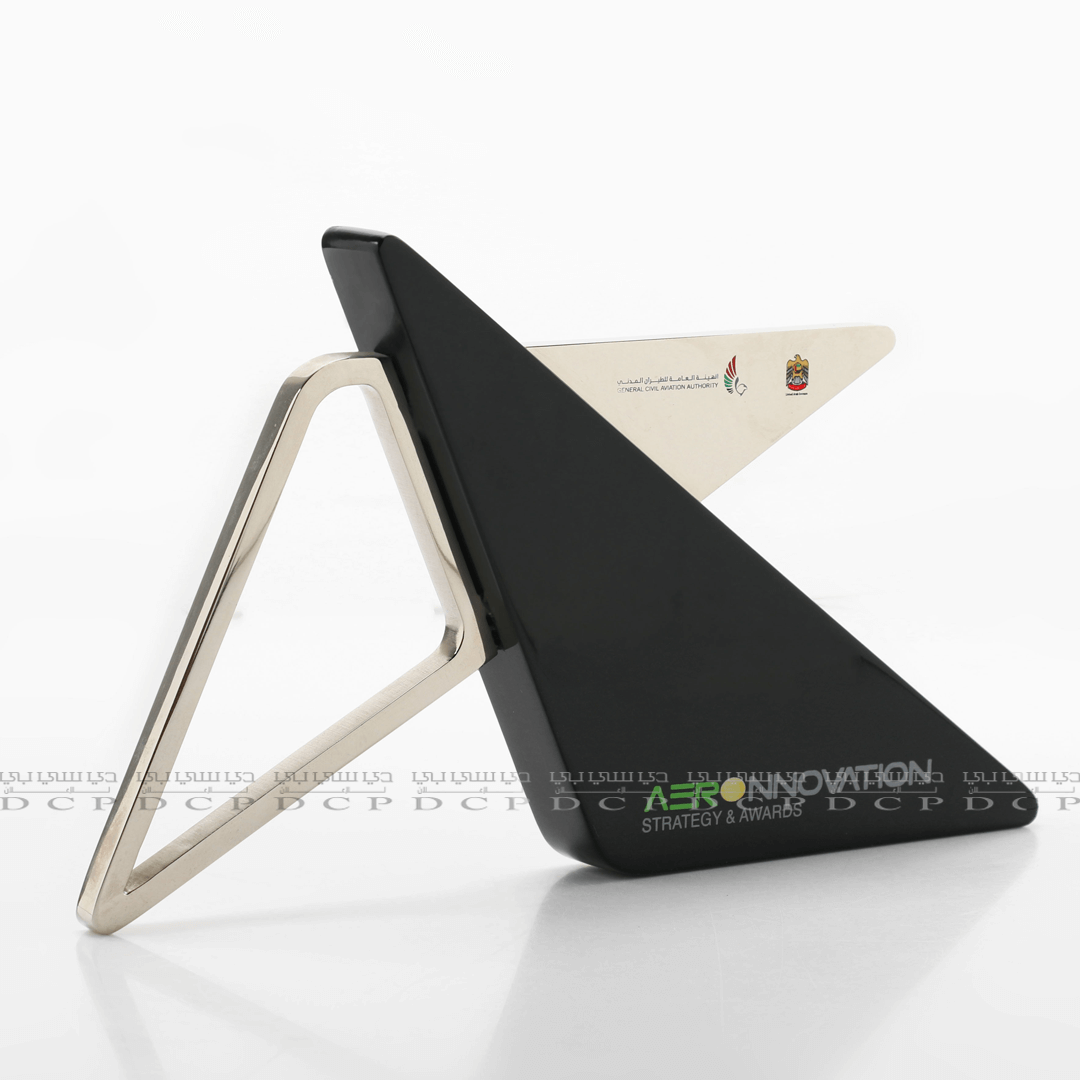 Metal and Acrylic Trophy with Vibrant Screen Printing